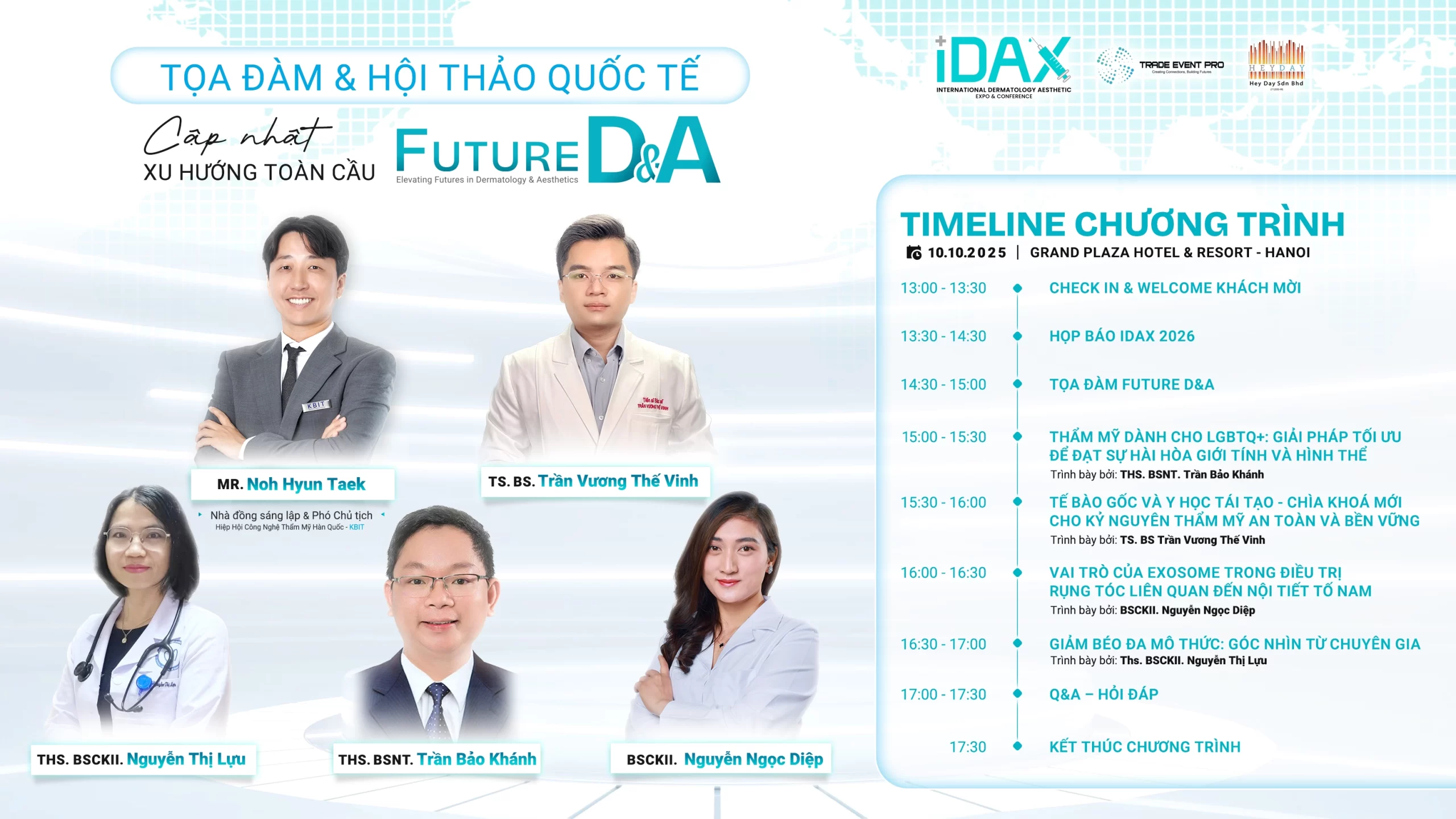TỌA ĐÀM IDAX 2026